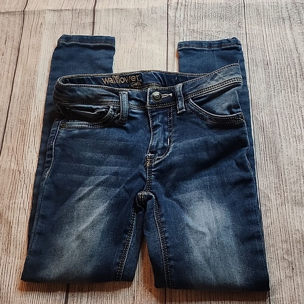 Wallflower Girl skinny super soft jeans. Size 6 - Picture 3 of 4